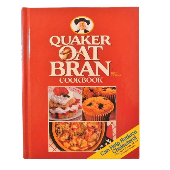 Publications International, Ltd Other - Quaker Oat Bran Cookbook 1989 Hardcover Spiral Recipes